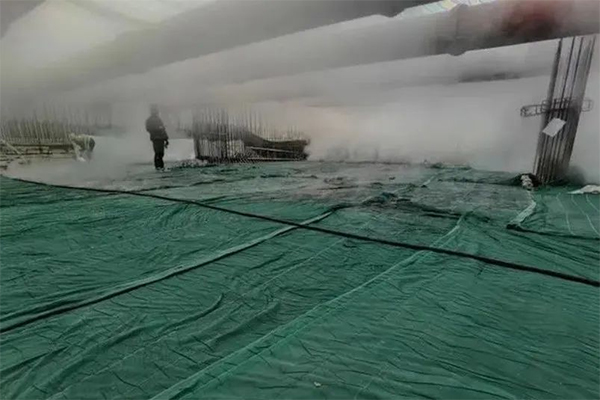 “蒸科技”首次亮相濟南地鐵，冬季混凝土砂漿低溫施工也不怕！